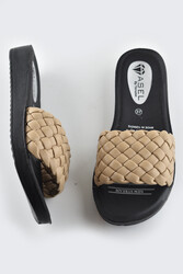 5003 Rahat Taban Günlük Kadın Terlik Ayakkabı Sandalet - 11