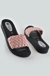 5003 Rahat Taban Günlük Kadın Terlik Ayakkabı Sandalet - 8