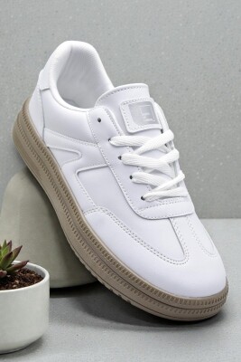 510 Hazır Taban Unisex Spor Ayakkabı Bağcıklı Rahat Sneaker Erkek Kadın Spor Ayakkabı - 3