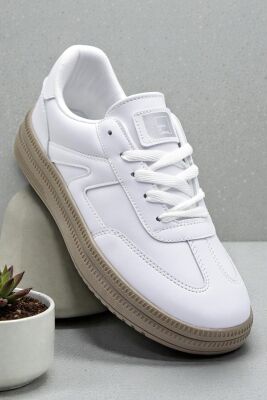 510 Hazır Taban Unisex Spor Ayakkabı Bağcıklı Rahat Sneaker Erkek Kadın Spor Ayakkabı - 3