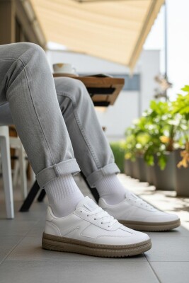 510 Hazır Taban Unisex Spor Ayakkabı Bağcıklı Rahat Sneaker Erkek Kadın Spor Ayakkabı - 6