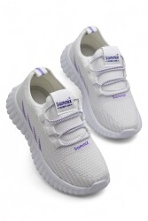 511 Rahat Taban Çocuk Spor Ayakkabı Unisex Spor Ayakkabı Bağcıksız Spor - 3