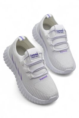 511 Rahat Taban Çocuk Spor Ayakkabı Unisex Spor Ayakkabı Bağcıksız Spor - 3