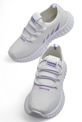 511 Rahat Taban Çocuk Spor Ayakkabı Unisex Spor Ayakkabı Bağcıksız Spor - 5