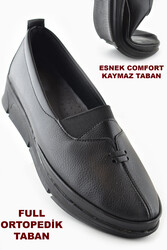 ISPARTALILAR - 5492 Full Ortopedik Taban Günlük Kadın Ayakkabı Kışlık Yumuşak Ayakkabı Sln