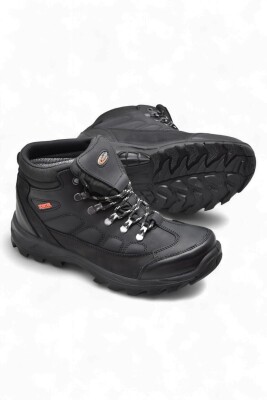 5538 Ortopedik Taban SU GEÇİRMEZ Unisex Hakiki Deri Bot Ayakkabı - 12
