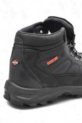5538 Ortopedik Taban SU GEÇİRMEZ Unisex Hakiki Deri Bot Ayakkabı - 22