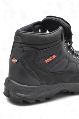 5538 Ortopedik Taban SU GEÇİRMEZ Unisex Hakiki Deri Bot Ayakkabı - 22