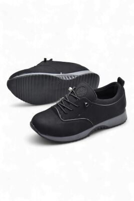 561 Ortopedi Taban Siyah Günlük Kadın Ayakkabı Casual Kadın Ayakkabı - 3