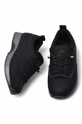 561 Ortopedi Taban Siyah Günlük Kadın Ayakkabı Casual Kadın Ayakkabı - 5