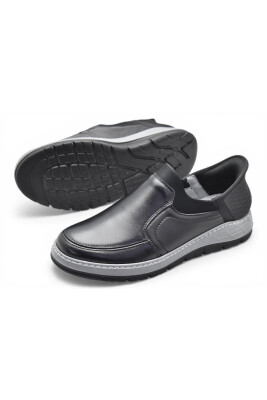 5807 Tam Ortopedik Taban %100 Hakiki Deri Lastik Bağcıklı Erkek Ayakkabı Casual Erkek Ayakkabı - 7