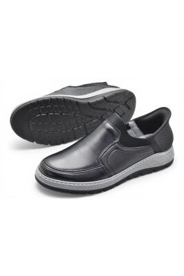 5807 Tam Ortopedik Taban %100 Hakiki Deri Lastik Bağcıklı Erkek Ayakkabı Casual Erkek Ayakkabı - 7