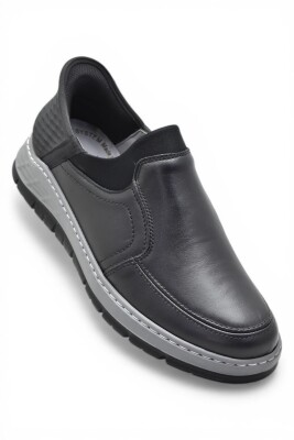 5807 Tam Ortopedik Taban %100 Hakiki Deri Lastik Bağcıklı Erkek Ayakkabı Casual Erkek Ayakkabı - 8