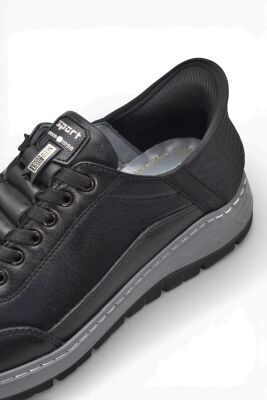 5809 Tam Ortopedik Taban %100 Hakiki Deri Lastik Bağcıklı Erkek Ayakkabı Casual Erkek Ayakkabı - 12