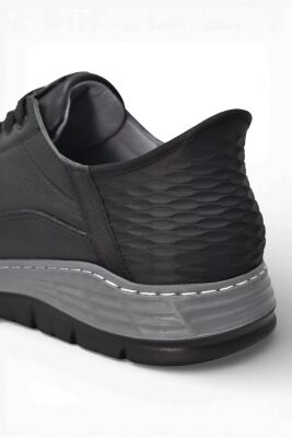 5809 Tam Ortopedik Taban %100 Hakiki Deri Lastik Bağcıklı Erkek Ayakkabı Casual Erkek Ayakkabı - 14