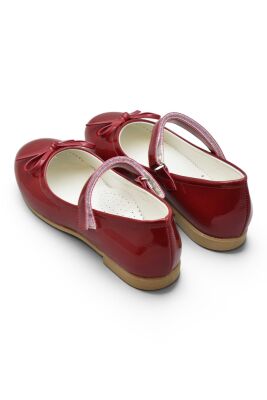 5953 Rahat Taban Tokalı Kız Çocuk Babet Ayakkabı Düğün Abiye Nişan Ayakkabısı - 9