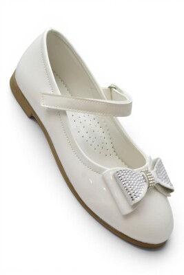 5960 Rahat Taban Tokalı Kız Çocuk Babet Ayakkabı Düğün Abiye Nişan Ayakkabısı - 2