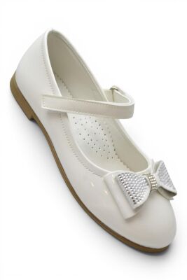 5960 Rahat Taban Tokalı Kız Çocuk Babet Ayakkabı Düğün Abiye Nişan Ayakkabısı - 2