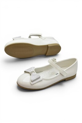 5960 Rahat Taban Tokalı Kız Çocuk Babet Ayakkabı Düğün Abiye Nişan Ayakkabısı - 11
