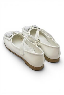 5960 Rahat Taban Tokalı Kız Çocuk Babet Ayakkabı Düğün Abiye Nişan Ayakkabısı - 19