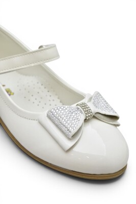 5960 Rahat Taban Tokalı Kız Çocuk Babet Ayakkabı Düğün Abiye Nişan Ayakkabısı - 24