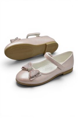 5960 Rahat Taban Tokalı Kız Çocuk Babet Ayakkabı Düğün Abiye Nişan Ayakkabısı - 21