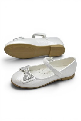 5960 Rahat Taban Tokalı Kız Çocuk Babet Ayakkabı Düğün Abiye Nişan Ayakkabısı - 14