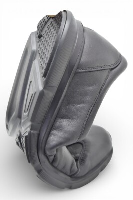 603 Tam Ortopedik Poli Hafif Taban Günlük Hakiki Deri Kadın Ayakkabı Lastikli - 5