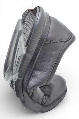 603 Tam Ortopedik Poli Hafif Taban Günlük Hakiki Deri Kadın Ayakkabı Lastikli - 5