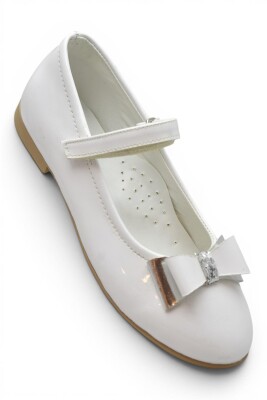 6062 Rahat Taban Tokalı Kız Çocuk Babet Ayakkabı Düğün Abiye Nişan Ayakkabısı - ISPARTALILAR