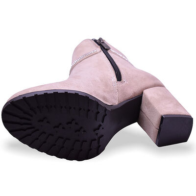 622 Hafif Topuklu Kadın Bot Ayakkabı (36-40) Klasik Abiye Ofis - 12