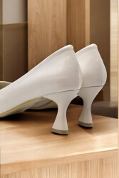6508 7cm Kadın Topuklu Ayakkabı Stiletto Abiye Düğün Nişan Ayakkabısı - 10