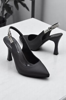 6509 9cm Kadın Topuklu Ayakkabı Stiletto Abiye Düğün Nişan Ayakkabısı - 1