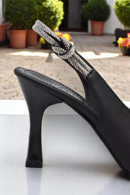 6509 9cm Kadın Topuklu Ayakkabı Stiletto Abiye Düğün Nişan Ayakkabısı - 9