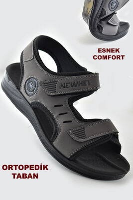 65162 Ortopedik Taban Rahat Erkek Çocuk Sandalet Terlik Avox - 2
