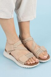 652 Ortopedik Taban Spor Outdoor Kadın Sandalet Esnek Hafif Sandalet - 10