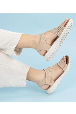 652 Ortopedik Taban Spor Outdoor Kadın Sandalet Esnek Hafif Sandalet - 6
