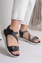 652 Ortopedik Taban Spor Outdoor Kadın Sandalet Esnek Hafif Sandalet - ISPARTALILAR