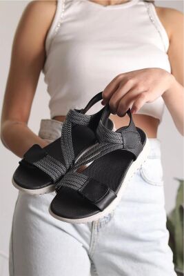 652 Ortopedik Taban Spor Outdoor Kadın Sandalet Esnek Hafif Sandalet - 11