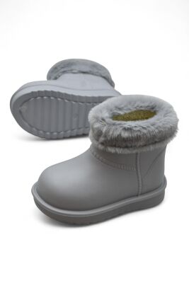 65D Rahat Taban İçi Kürklü Su Geçirmez Kız Çocuk Bot Günlük Çocuk Bot - 16