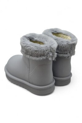 65D Rahat Taban İçi Kürklü Su Geçirmez Kız Çocuk Bot Günlük Çocuk Bot - 19