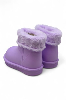 65D Rahat Taban İçi Kürklü Su Geçirmez Kız Çocuk Bot Günlük Çocuk Bot - 13