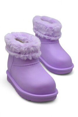 65D Rahat Taban İçi Kürklü Su Geçirmez Kız Çocuk Bot Günlük Çocuk Bot - 20