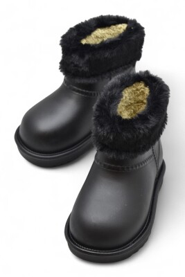 65D Rahat Taban İçi Kürklü Su Geçirmez Kız Çocuk Bot Günlük Çocuk Bot - 14