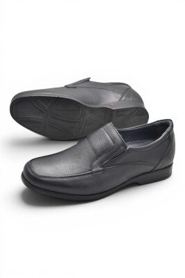 680 Hazır Rahat Taban İçi Dışı Deri Erkek Ayakkabı Bağcıksız Klasik Erkek Ayakkabı - 4