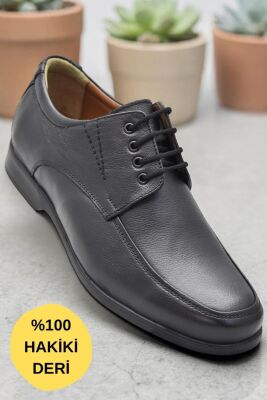 681 Hazır Rahat Taban İçi Dışı Deri Erkek Ayakkabı Bağcıklı Klasik Erkek Ayakkabı - 1