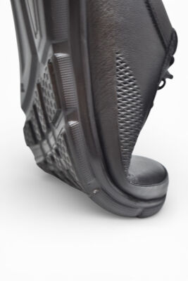 690 Tam Ortopedik Faylon Hafif Taban Günlük Hakiki Deri Kadın Ayakkabı Lastik Bağcıklı - 6