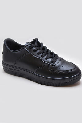 70 ORTOPEDİK Taban Beyaz Siyah Kız Erkek Sneakers Spor Ayakkabı - 2