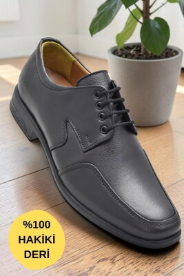 716 Hazır Rahat Taban İçi Dışı Deri Erkek Ayakkabı Bağcıklı Klasik Erkek Ayakkabı - ISPARTALILAR
