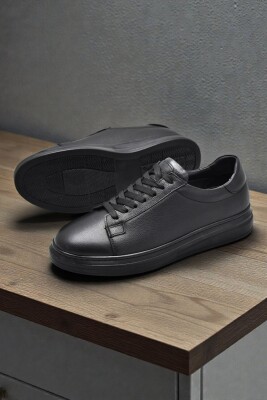 76 Tam Ortopedik Taban Hakiki Deri Günlük Erkek Ayakkabı Casual Erkek Ayakkabı Sneakers - 5